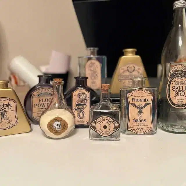 apothecary bottles potion bottles vintage potion labels. harry potter labels. Press Print Party!