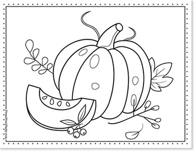 Free Pumpkin Printable Coloring Pages For Fall - Press Print Party simple pumpkins coloring