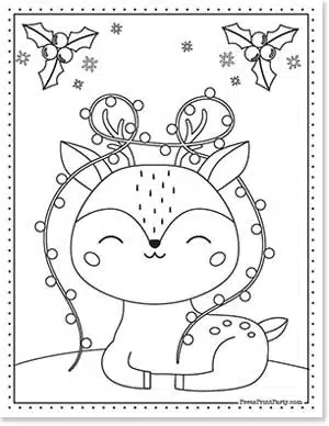 Coloring Books For Kids Ages 8-12: Cute Christmas Coloring pages