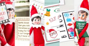 Free Elf on the Shelf Printables to Save Moms Time Press Print Party