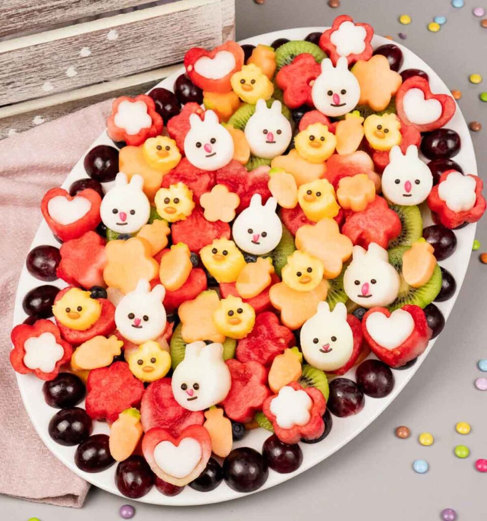 easter fruit tray - Beautiful Easter Charcuterie Board Ideas - Press Print Party