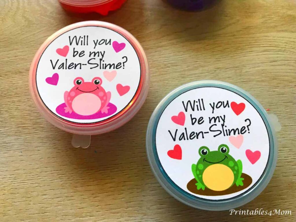  The ultimate list of Slime - Classroom Valentine Gift Ideas for Kids - Press Print Party!