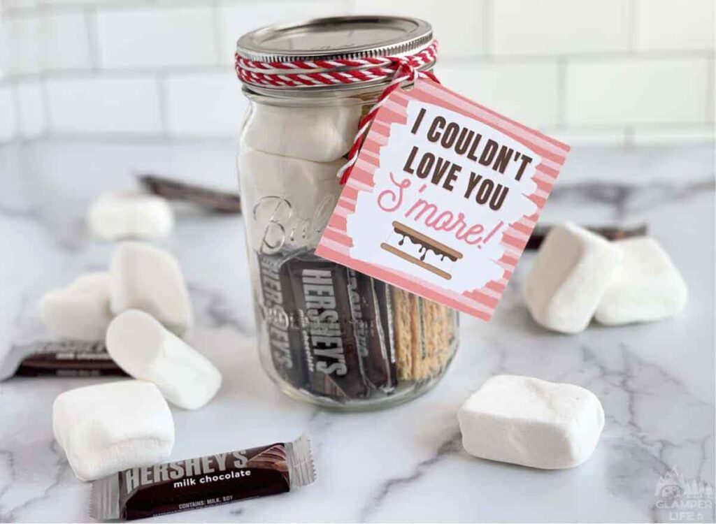 I couldn't love you smore - The ultimate list of Classroom Valentine Gift Ideas for Kids - Press Print Party!