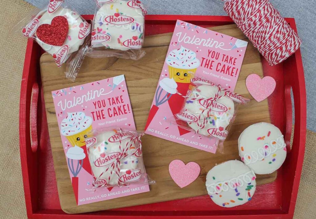 cupcake valentine - The ultimate list of Classroom Valentine Gift Ideas for Kids - Press Print Party!