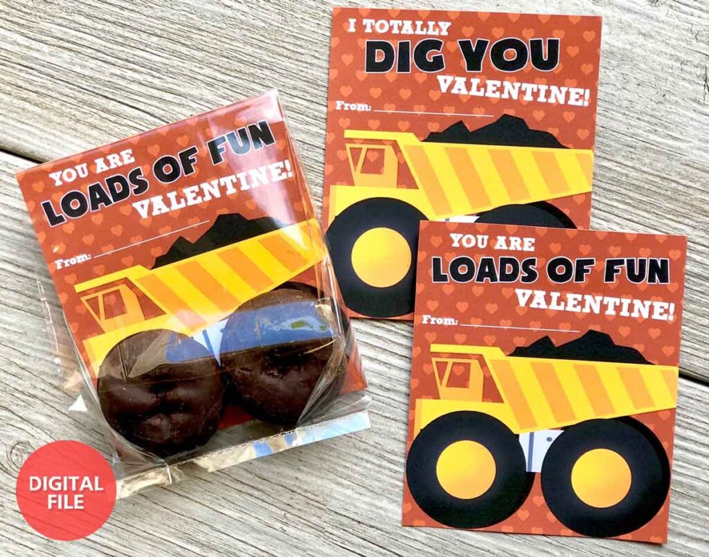 donut valentine i dig you - The ultimate list of Classroom Valentine Gift Ideas for Kids - Press Print Party!
