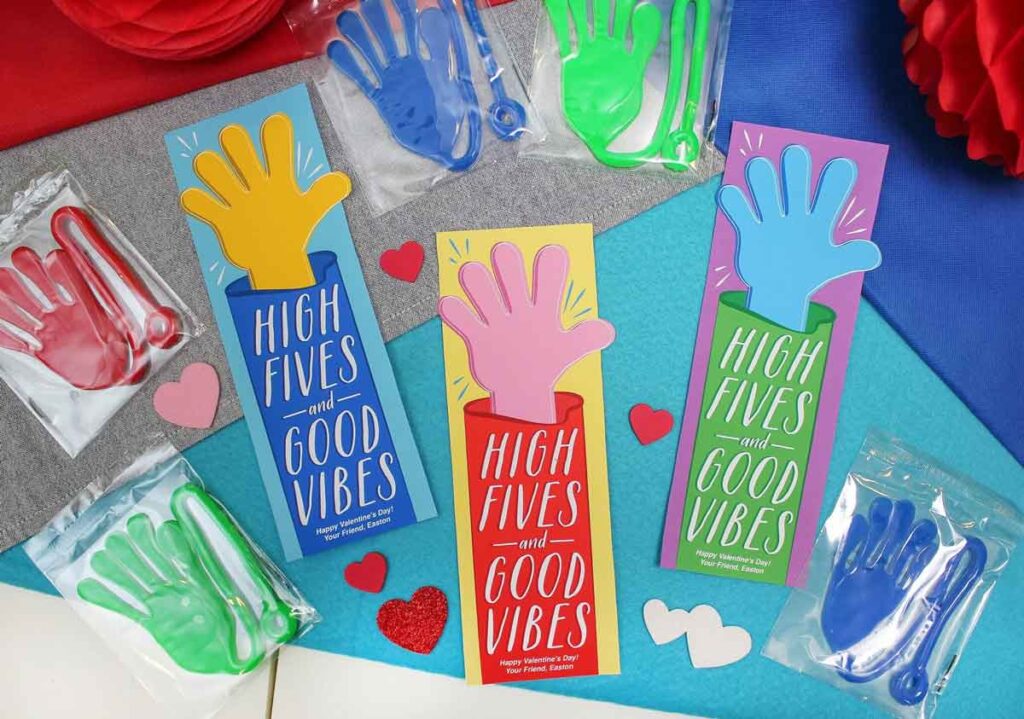 sticky hands valentine - The ultimate list of Classroom Valentine Gift Ideas for Kids - Press Print Party!