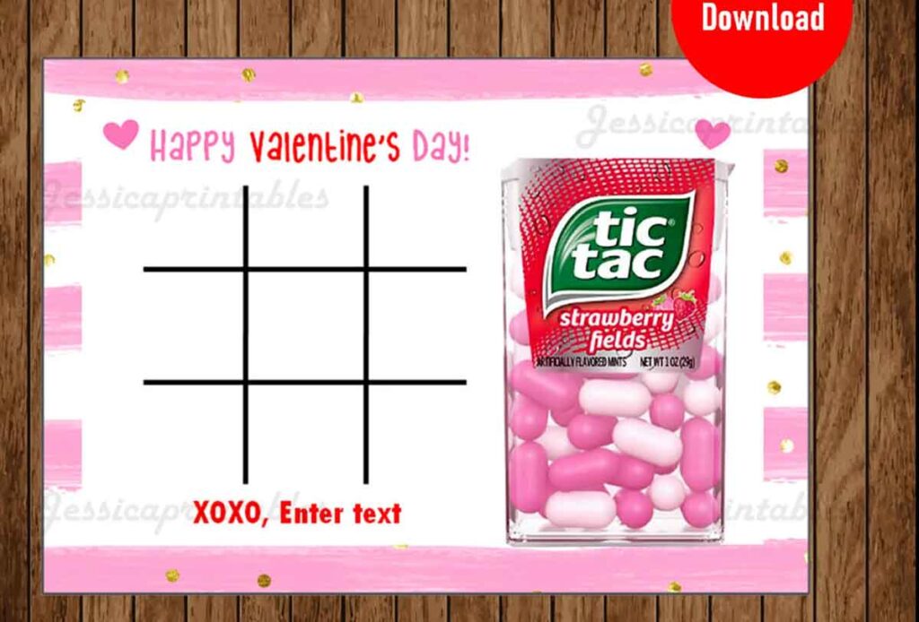 tic tac valentines- The ultimate list of Classroom Valentine Gift Ideas for Kids - Press Print Party!