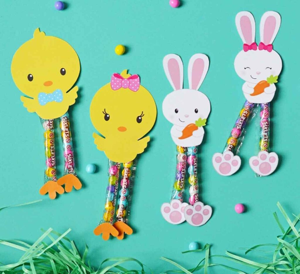 free easter printable sixlet craft