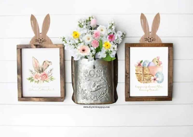 free easter printables - DIY Easter decorating ideas homemade DIY Easter decorations - Press Print Party!