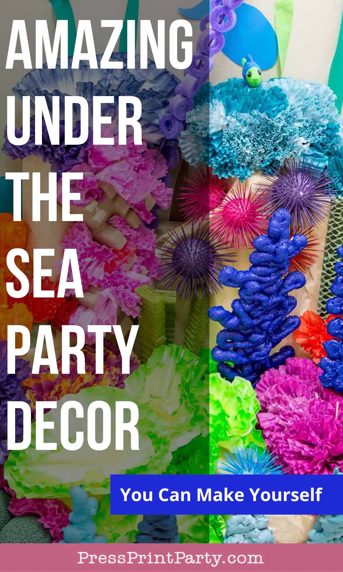 Amazing Under the Sea Decorations and Ideas to Make Yourself (VBS or Party)
