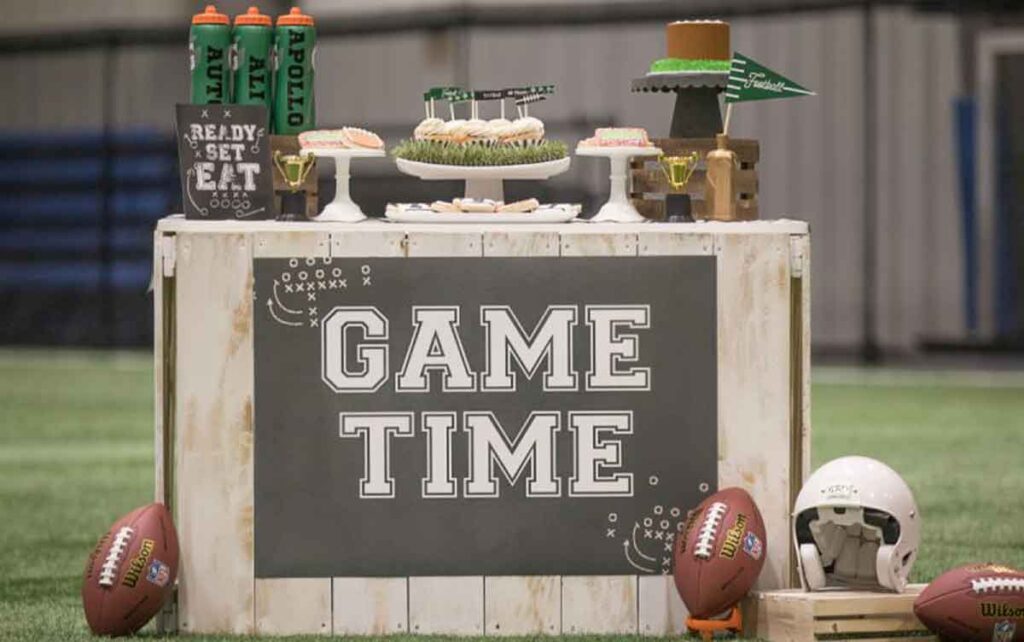 football theme - clever 2nd birthday party ideas for two year olds birthdays or twins birthdays - Press Print Party!