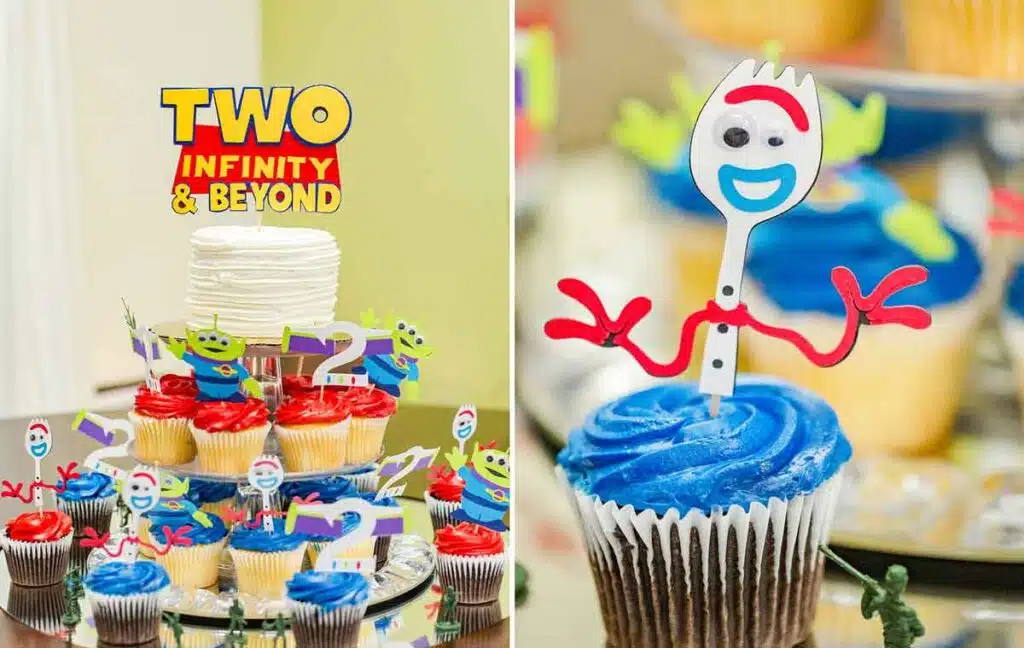 two infinity and beyond. clever 2nd birthday party ideas for two year olds birthdays or twins birthdays - Press Print Party!