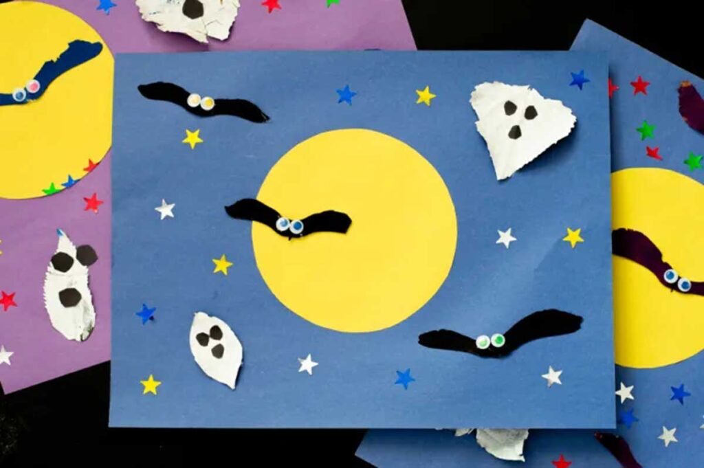 19 Festive and easy Halloween crafts for kids - Press Print Party!