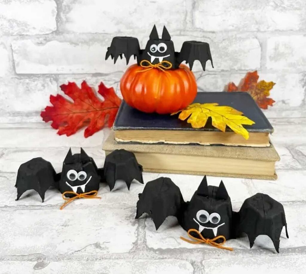 19 Festive and easy Halloween crafts for kids - Press Print Party!