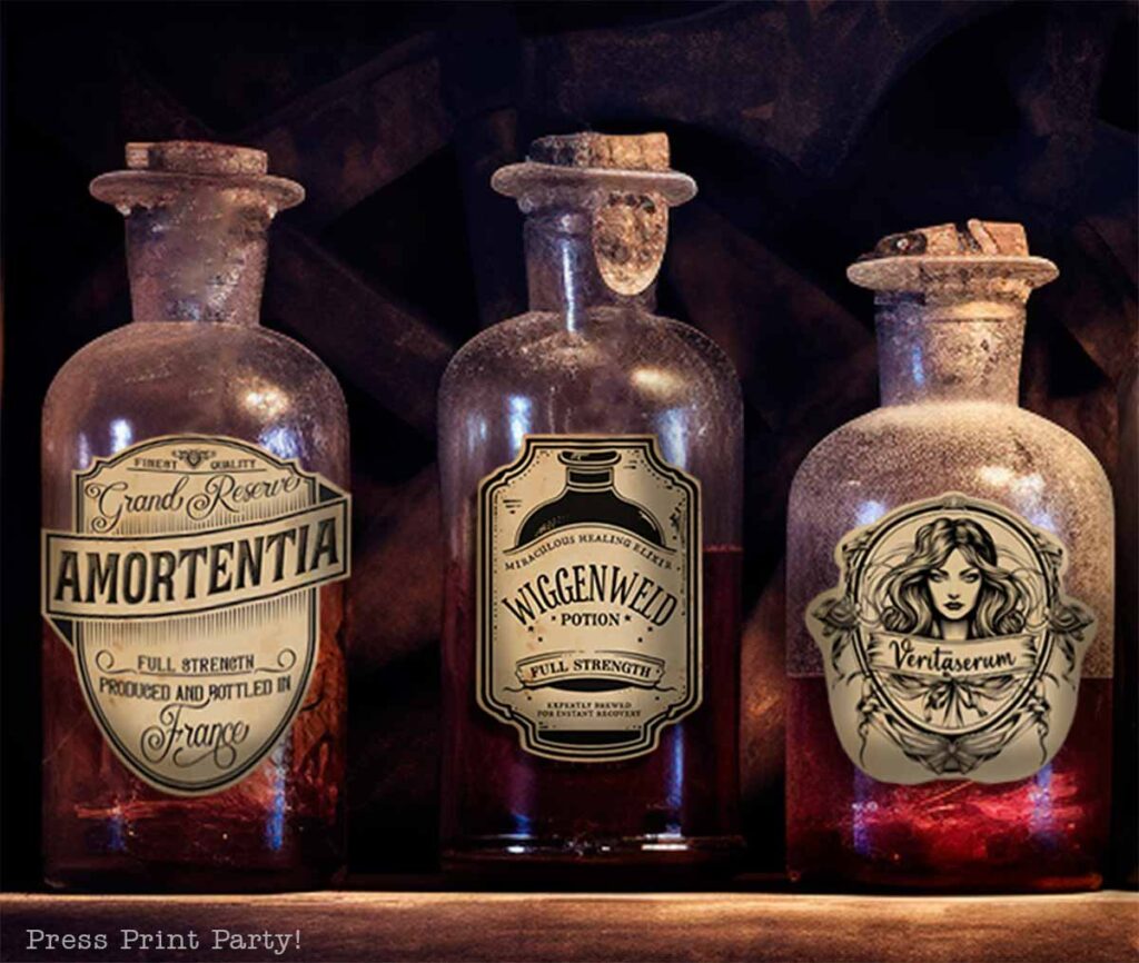 Free Harry Potter/Halloween Drink Printables  Harry potter potions, Harry  potter potion labels, Harry potter halloween