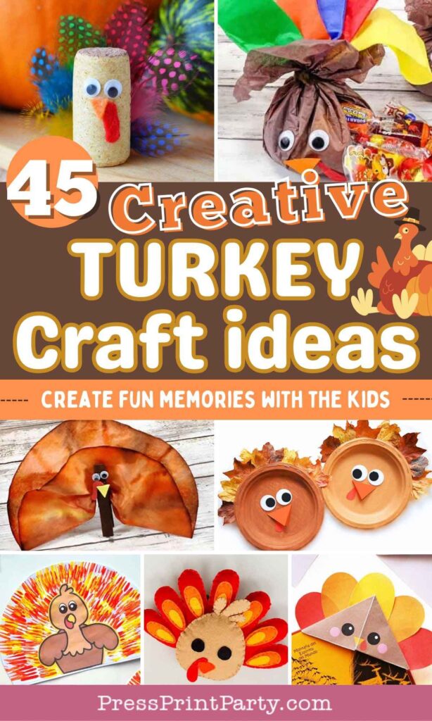 Pipe Cleaner Turkey: A Colorful, Fun Kids Craft - My Growing Creative Life