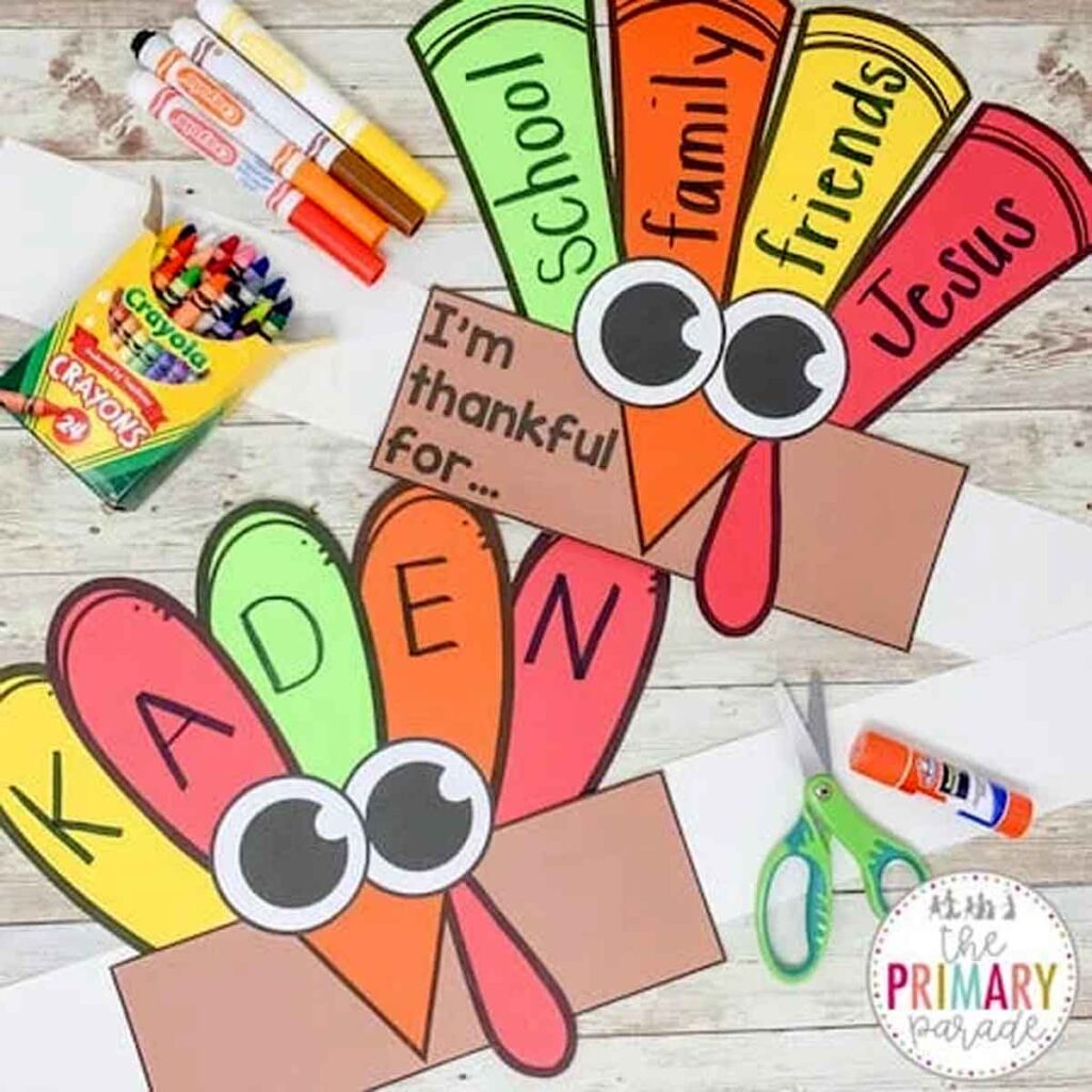 45 Turkey crafts ideas for kids - Press Print Party!