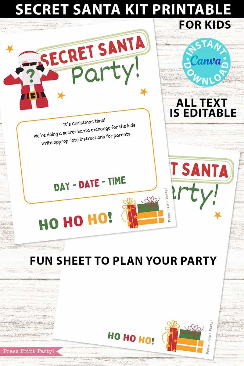 Secret Santa Theme Ideas For Work bamimarcchagall.edu.ar