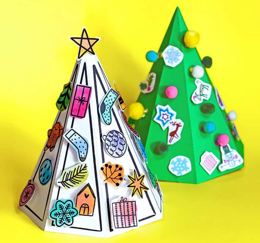 Christmas advent calendar ideas for kids to countdown till Christmas. free printables and crafts - Press Print Party!