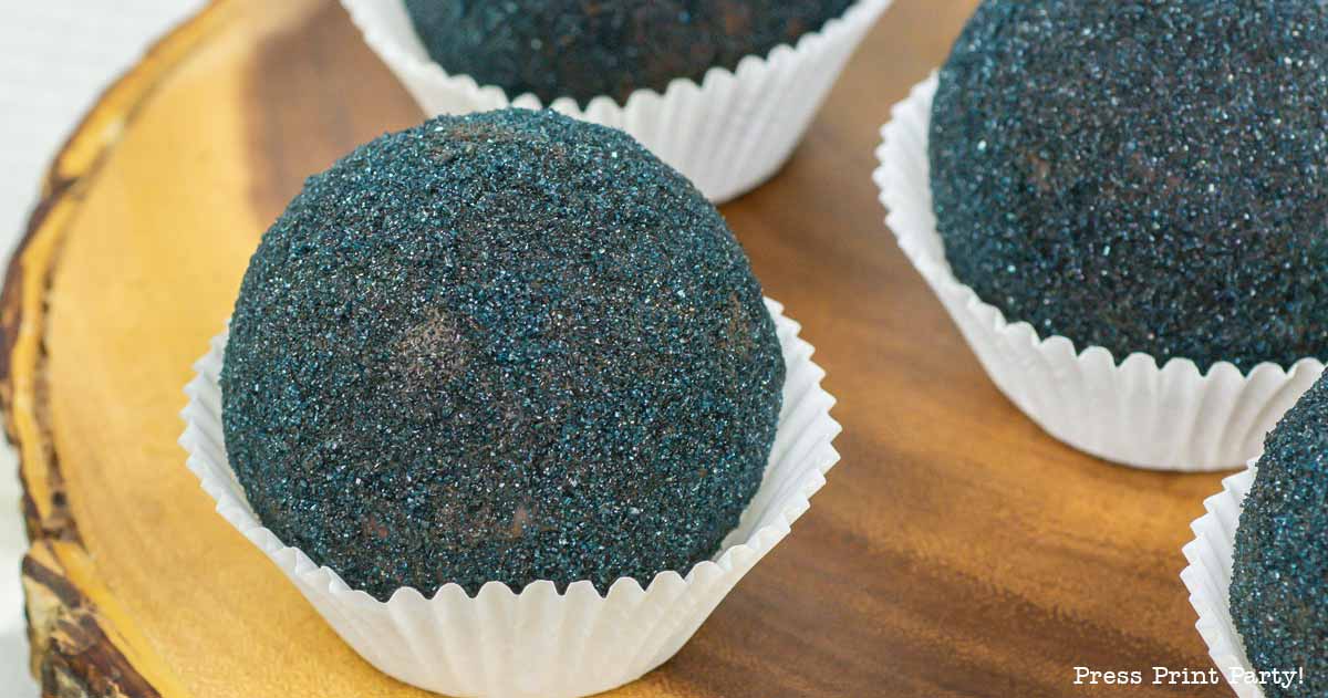 Make Lump of coal Hot Chocolate bombs for the Naughty ones
