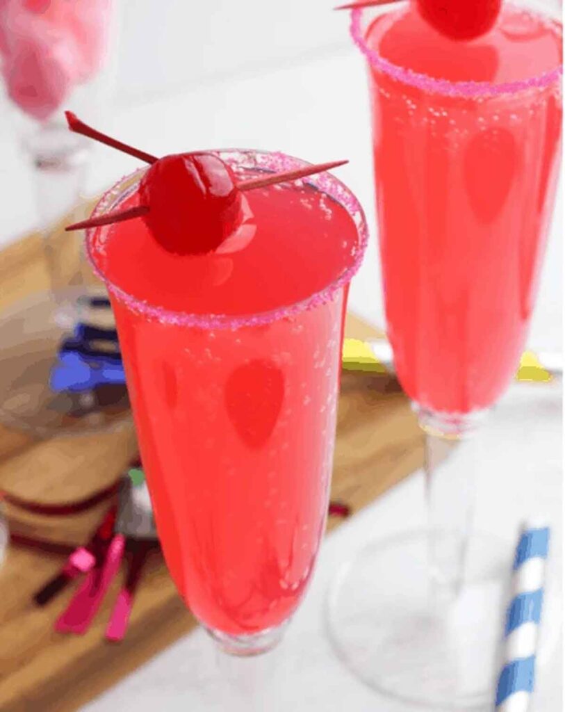 cotton candy mocktail- 30 romantic valentine's day drinks to set the mood - Press Print Party