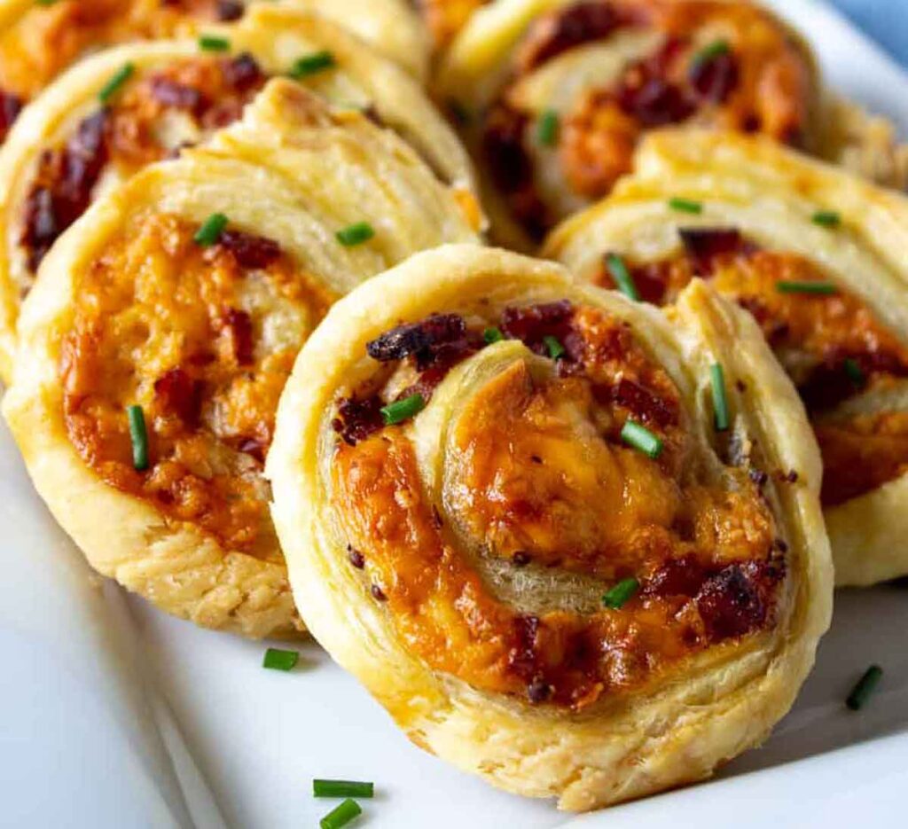 Salami and Cheese Pinwheels by Beyond the Chicken Coop - Easy Football Finger Foods for Your Game Day Party - Press Print Party!