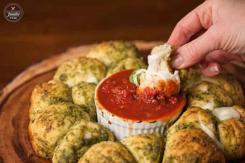 Pesto Cheese Balms by Self-Proclaimed Foodie - Easy Football Finger Foods for Your Game Day Party - Press Print Party! 