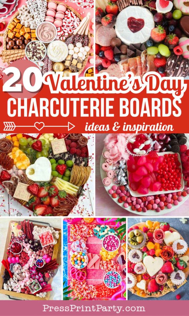 20 Valentine Charcuterie Boards: Ideas and Inspiration