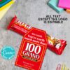 100 Grand candy bar Thank You Gift Tags Printable, Teacher Appreciation, Nurse, Staff, Driver, Assitant, Candy Bar, Editable, 100 grand candy bar sayings, thank you saying printable, INSTANT DOWNLOAD - Press Print Party!