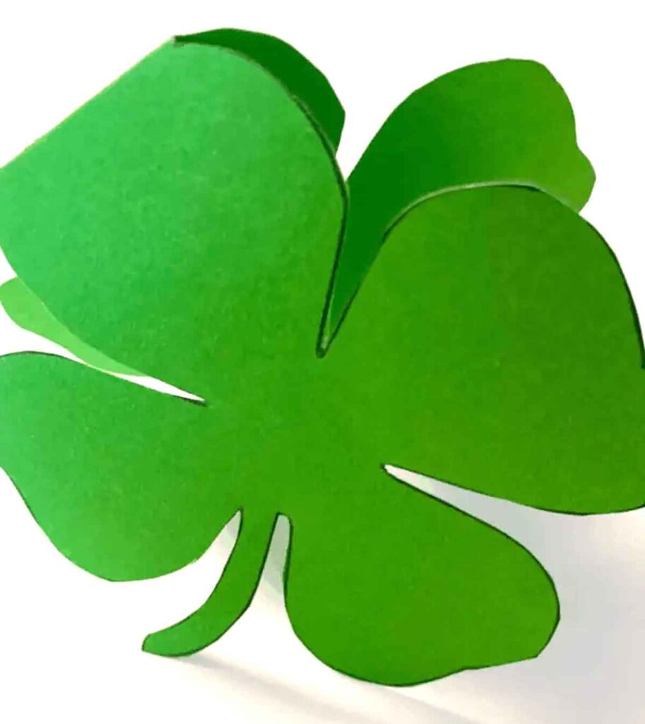 4 leaf clover card