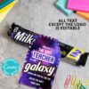 Milky way gift tag thank you gift you're the best teacher in the galaxy - press print party