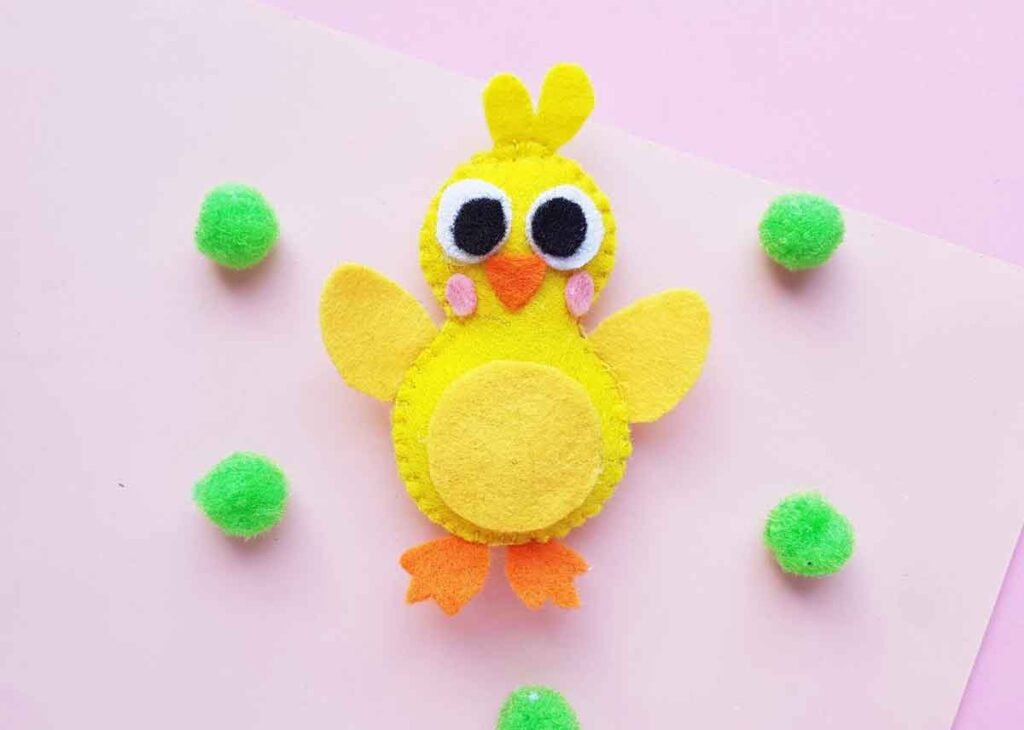 Easy Chick Sewing Project by Attachment Mummy