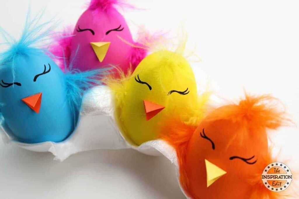 Funky Easter Chick Craft by the Inspiration Edit