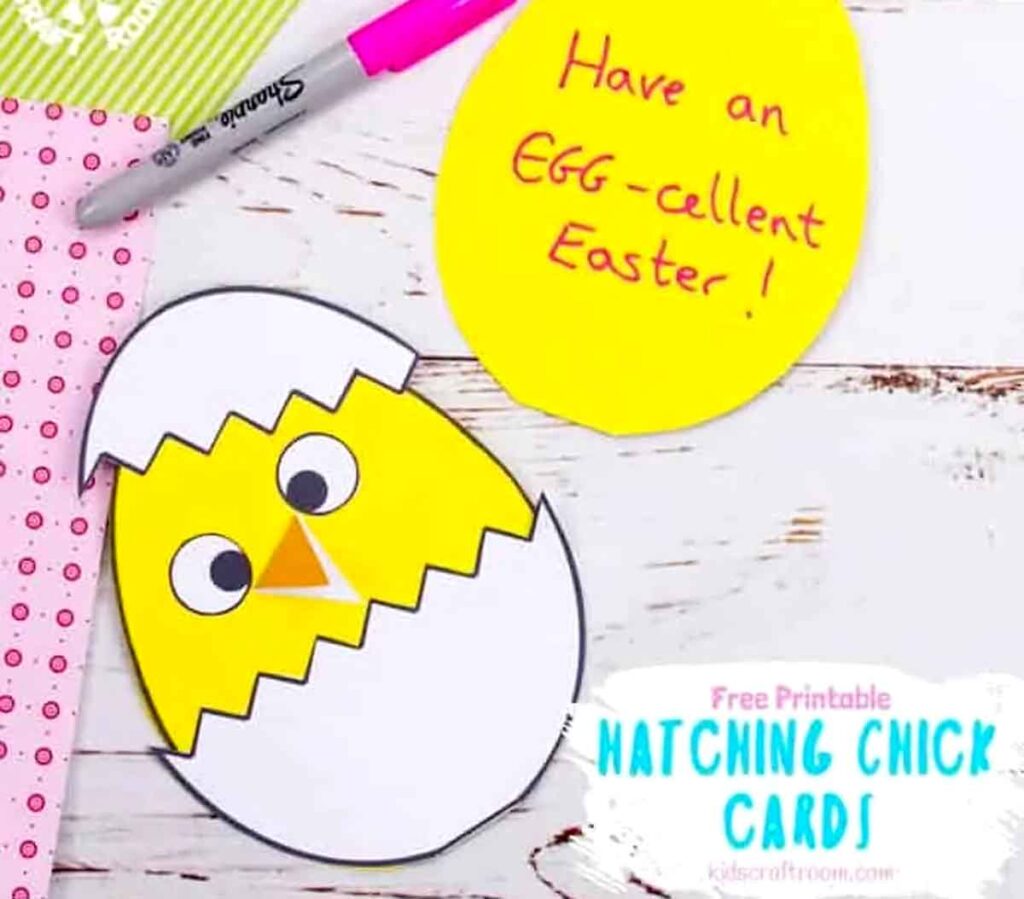 chicks easter card