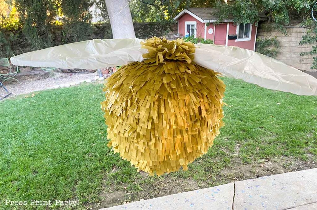 Harry potter snitch pinata