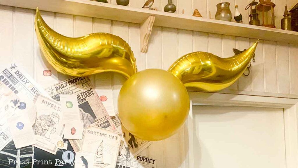 snitch balloon