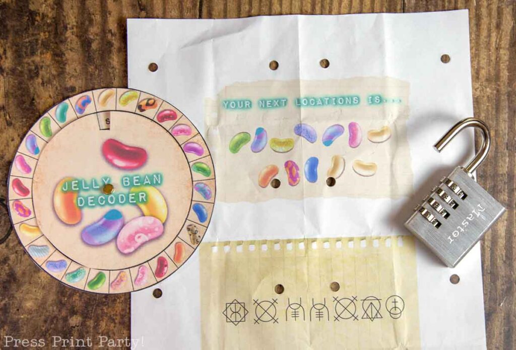 jelly bean code cipher and clue