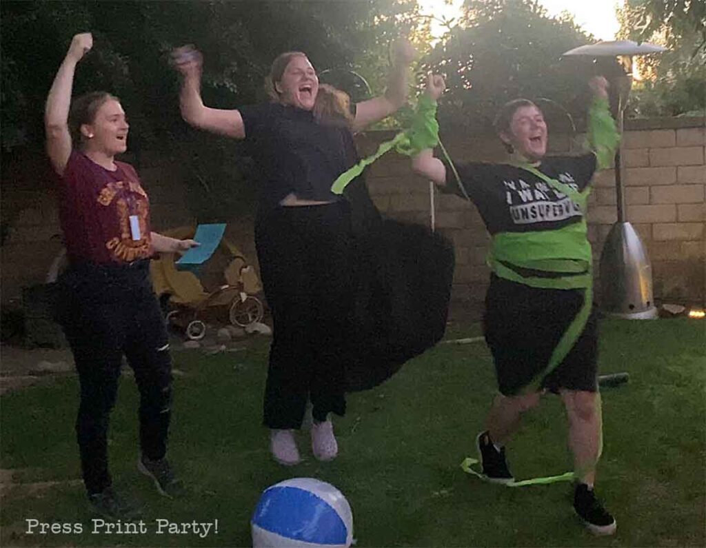winners of the Harry Potter scavenger hunt