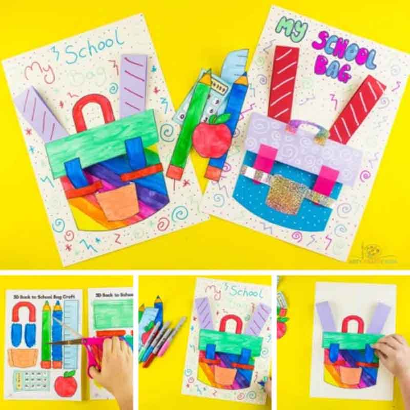 backpack craft for back to school
