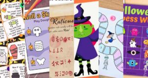 printable halloween games for kids featured picture