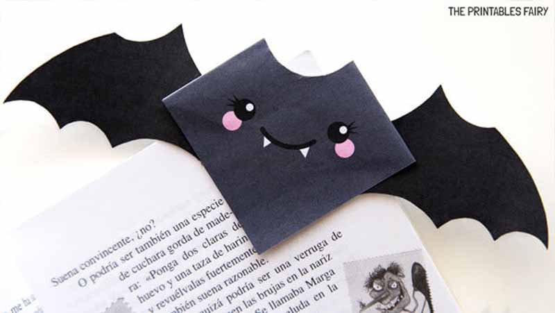 black book corner bat on a book