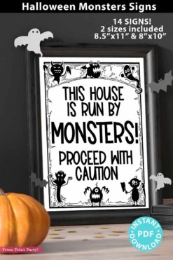 this house is run by monsters proceed with caution