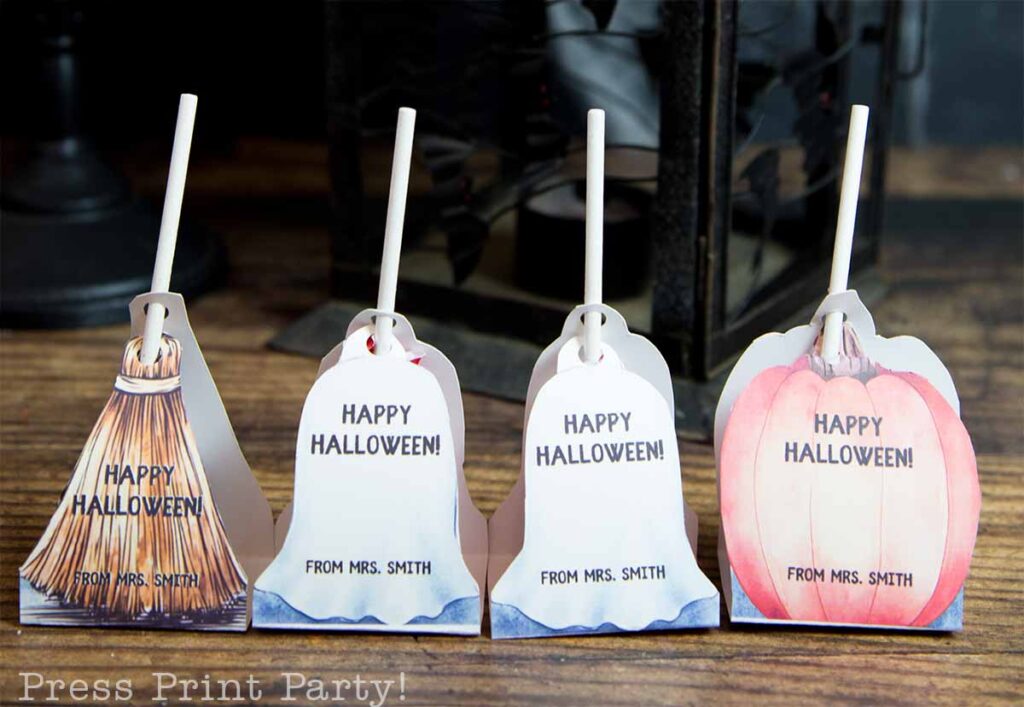 back of the holders with editable text