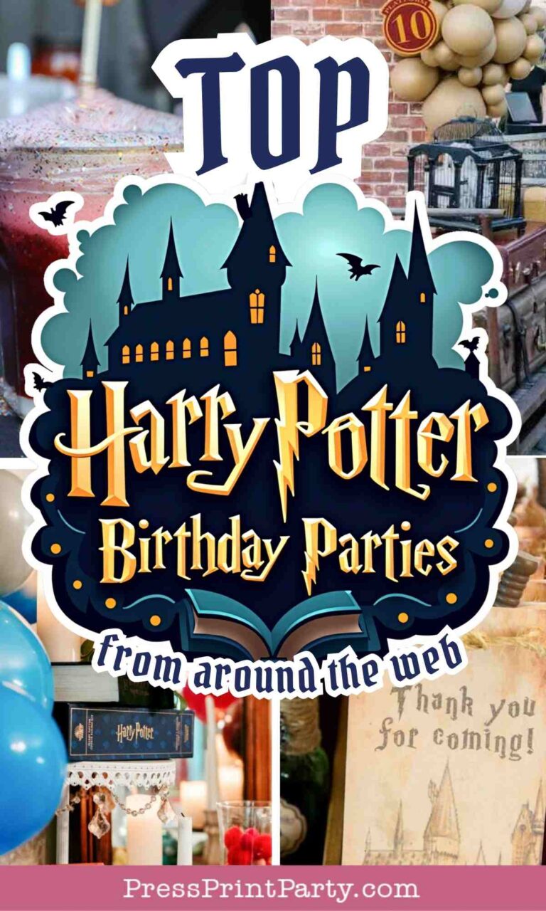 Top Harry Potter Birthday Parties From Around the Web Top Harry Potter Birthday Parties From Around the Web