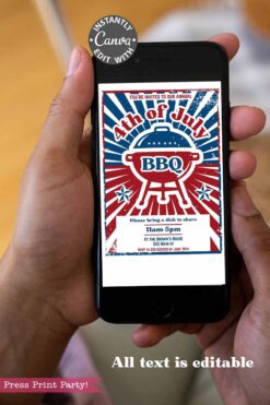 A person holds a smartphone showing the 