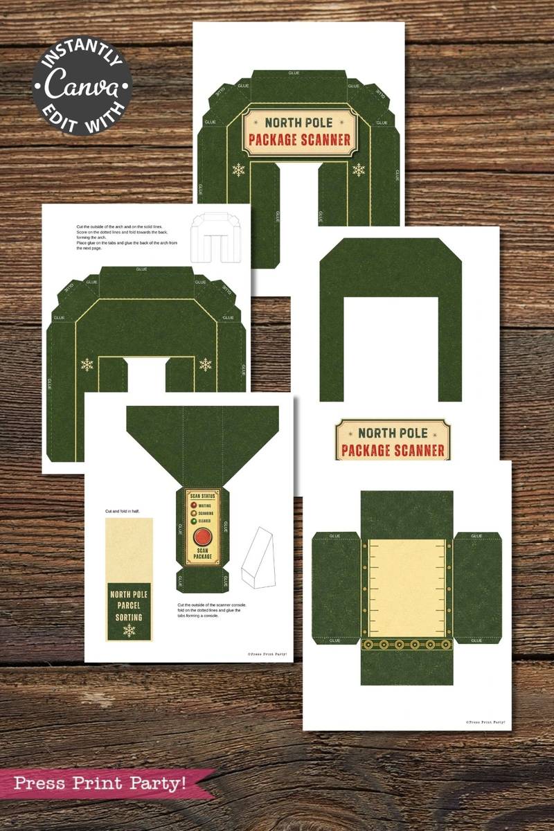 Printable 6 Pink Coquette Halloween Ghost Round Labels featuring green, beige, and subtle pink accents inspired by Pink Coquette Halloween designs, labeled for easy assembly; includes decorative holiday ghost graphics and instructional text. “Instantly edit with Canva” and “Press Print Party!” included.