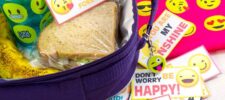 Free Emojis Lunch Box Cards by Press Print Party!