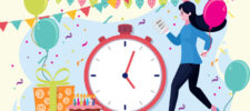 Create the perfect kids birthday party schedule for the day of the event timeline for a stress free party. order of events by Press Print Party!