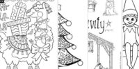 best free coloring pages for Christmas