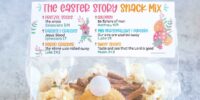 Make The Easter Story Snack Mix with Free Printable bag topper & New Recipe - Press Print PartyMake The Easter Story Snack Mix with Free Printable bag topper & New Recipe - Press Print Party
